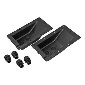 EAW ACC 2X WEATHER PROTECTION END COVER BLK AC6