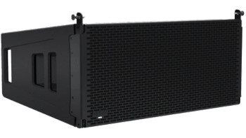 EAW  Powered 12" 2-Way Line Array. 2 x 12" LF and 2 x 1.7" Exit 1.7" Voice Coil HF. Horz: 90˚ Vert: 12˚. Dante. Black