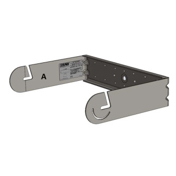 EAW U-BRACKET MKC50 BLACK [WP Model Only]