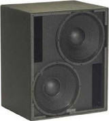 EAW SB250zP Black Dual 15‑inch Passive Installation Subwoofer