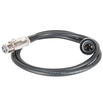 ADJ IP65 RATED 1M DMX OUT CABLE FOR WIFLY QA5 IP