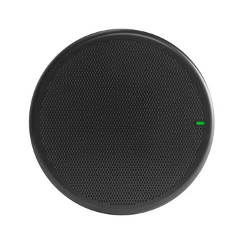 Shure Microflex® Advance™ MXA901-R Ceiling Array Microphone, Black, Round, 13.5 in