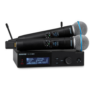 Shure Handheld System, Dual, Beta58A