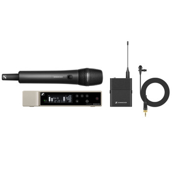 Sennheiser EW-D ME2/835-S Combo Wireless Handheld and Lavalier Microphone System - R1-R6
