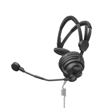 Sennheiser, HMD 26 S Closed On-Ear Broadcast Headset, Supercardioid Dynamic Mic, ActiveGard