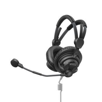 Sennheiser, HMDC 27 Closed Circumaural Broadcast Headset, Supercardioid Dynamic Mic, ActiveGard & NoiseGard