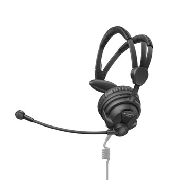 Sennheiser, HME 26 S Closed On-Ear Broadcast Headset, Supercardioid Electret Mic, ActiveGard