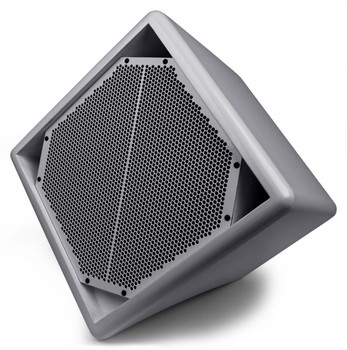 BASSBOSS DiaMon RP Remote Powered Main Speaker White Finish for Premium Sound Reinforcement (AMS-BB-DIAMON-RP-EW)