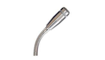 CAD Cardioid Dynamic Microphone, 19in Gooseneck, 2 3/4in Flange and 6ft Cable - Chrome - Not Assembled
