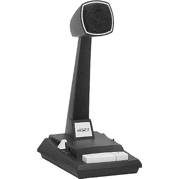 CAD Omnidirectional Dynamic Desk Top Microphone with Locking Push to Talk Switch