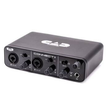 CAD Audio Connect II USB Audio Interface for Recording Streaming and Audio Production (AMS-CX2)