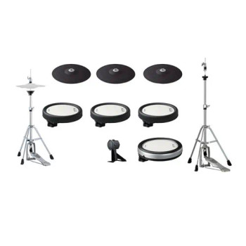 Yamaha DTP63-X  Cymbal and drum pad set for the DTX6K3-X; with XP80, XP70 (x3), KP90 kick tower pad, HS650A, RHH135, PCY135  (x3)