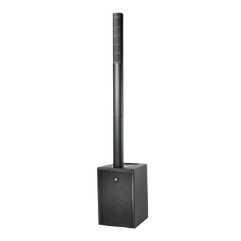 DAS Audio ALTEA-DUO-20A Powered Column Array 1000W Continuous 2000W Peak 2x10" LF 4x3" MF 1x1" HF 100° x 60° Coverage w/ Wireless Connectivity Black, ALTEA-DUO-20A