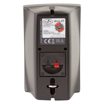 DAS Audio ARCO-4-T Passive 4" Two-Way Speaker 50W RMS 200W Peak ABS Enclosure 70V/100V Line Transformer Black, ARCO-4-T