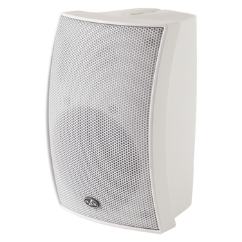 DAS Audio ARCO-4-TW Passive 4" Two-Way Speaker 50W RMS 200W Peak ABS Enclosure 70V/100V Line Transformer White, ARCO-4-TW