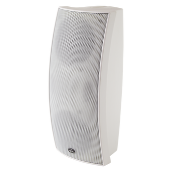 DAS Audio ARCO-24-TW Passive Dual 4" Two-Way Speaker 100W RMS 400W Peak ABS Enclosure 70V/100V Line Transformer White, ARCO-24-TW