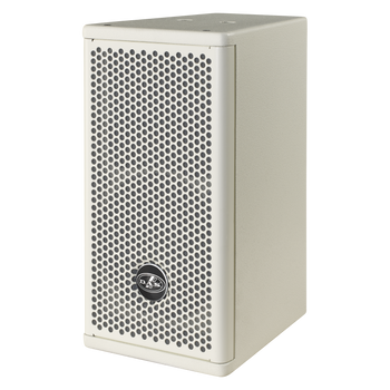 DAS Audio ARTEC-306-W Passive 6" Two-Way Speaker 100W RMS Wooden Enclosure 90° x 60° Rotatable Horn White w/ U-Bracket, ARTEC-306-W