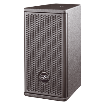 DAS Audio ARTEC-306-T Passive 6" Two-Way Speaker 100W RMS Wooden Enclosure 90° x 60° Rotatable Horn w/ Multi-Tap Transformer Black w/ U-Bracket, ARTEC-306-T