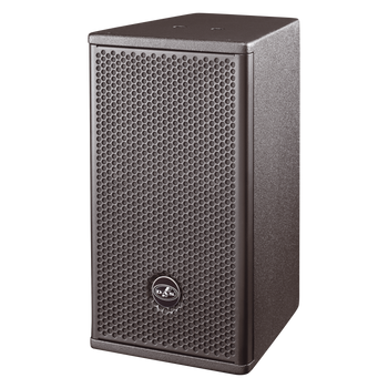 DAS Audio ARTEC-308 Passive 8" Two-Way Speaker 150W RMS Wooden Enclosure 90° x 60° Rotatable Horn Black w/ U-Bracket, ARTEC-308