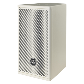 DAS Audio ARTEC-308-W Passive 8" Two-Way Speaker 150W RMS Wooden Enclosure 90° x 60° Rotatable Horn White w/ U-Bracket, ARTEC-308-W