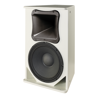 DAS Audio ARTEC-312.64-W Passive 12" Two-Way Speaker 300W RMS Wooden Enclosure 60° x 40° Rotatable Horn White, ARTEC-312.64-W