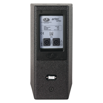 DAS Audio ARTEC-506 Passive 6" Two-Way Speaker 200W RMS Wooden Enclosure 80° x 80° Black, ARTEC-506