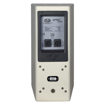 DAS Audio ARTEC-506-W Passive 6" Two-Way Speaker 200W RMS Wooden Enclosure 80° x 80° White, ARTEC-506-W