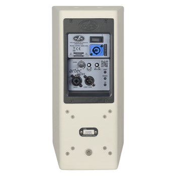 DAS Audio ARTEC-506A-W-115 Powered 6" Two-Way Speaker 540W Cont. 80° x 80° White, ARTEC-506A-W-115