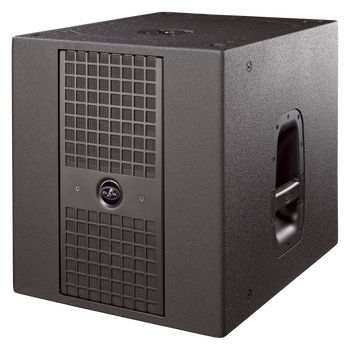 DAS Audio ARTEC-S15A-115 Powered 15" Band-Pass Subwoofer 1000W Cont. Wooden Enclosure Black, ARTEC-S15A-115