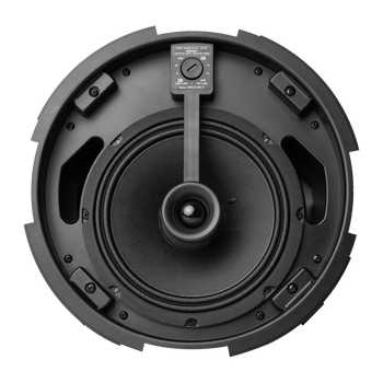 DAS Audio DECO-80-T 2 Units Passive 8" Two-Way Ceiling Speaker 125W RMS 8Ω & 70V/100V Transformer Backcan 110° Coverage White, DECO-80-T