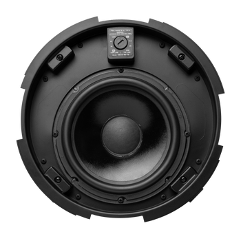 DAS Audio DECO-80-TS 2 Units Passive 8" Ceiling Subwoofer 200W RMS 8Ω & 100V Transformer Backcan White, DECO-80-TS