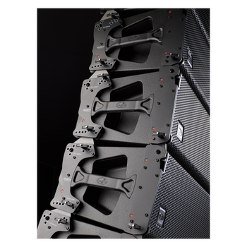 DAS Audio EVENT-210A-115 Powered 2x10” Three-Way Compact Line Array System, 540W Cont. / 1080W Peak, EVENT-210A-115