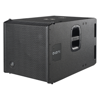 DAS Audio EVENT-115A Powered 15” Flyable/Stackable Front-Loaded Subwoofer, 600W Cont. / 1200W Peak, EVENT-115A
