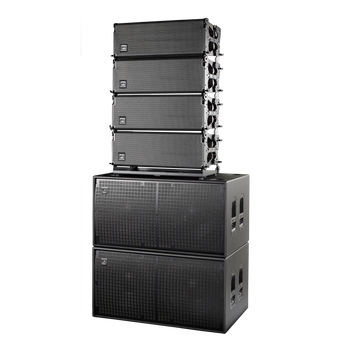 DAS Audio EVENT-218A Powered 2x18” Ground-Stacked Long Excursion Subwoofer, 1800W Cont. / 3600W Peak, EVENT-218A