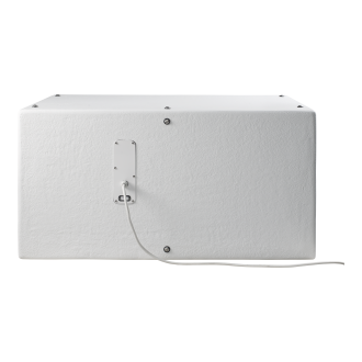 DAS Audio, WR-218S-DXW Passive Ground-Stackable Long-Excursion Bass-Reflex Subwoofer, 2 x 18", 2000W RMS, DX, White