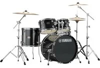 Yamaha RDP0F5 10" and 12" Toms, 14" Floor Tom, 20" Bass Drum, and 5.5" x 14" Snare Drum