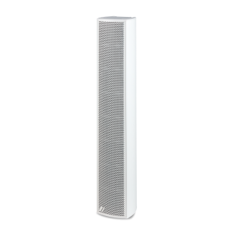 DAS Audio, Q-83-TW Passive Two-Way Speaker, 8 x 3ʺ, 160W RMS, 120° x 20°, Aluminum Enclosure, Multi-Tap Transformer 70V/100V, White