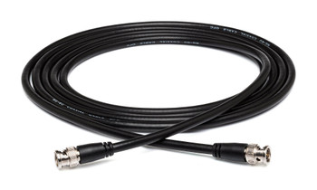 Hosa BNC-06-110 Pro 75-ohm RG-6/U BNC to BNC Coax Cable - 10 foot