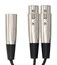 Hosa YXF-101.5 18" Dual XLRF to XLRM Microphone Y-Cable