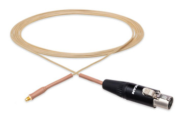 Hosa Replacement Instrument Cable Beige AKG 1.2 mm OD CABLE-BG-1AK