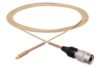 Hosa Replacement Instrument Cable Beige Audio-Technica 1.2 mm OD CABLE-BG-1AT