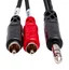 Hosa TRS-202 6.6' 1/4" TRS to Dual RCA Insert Cable