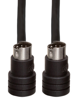 Hosa CCD-103 Right-angle 8-pin Mini-DIN Cable for DJ CD Players - 3 foot