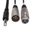 Hosa SRC-203 9.8' 1/4" TRS to XLRM and XLRF Insert Cable