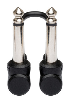 Hosa CFS-606 Guitar Pedalboard Patch Cable - Right Angle to Right Angle - 6 inch (6-pack)