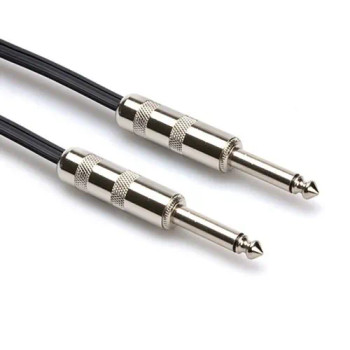 Hosa Technology SKZ-625 Speaker Cable, Hosa Dual Banana to Same, Black Zip, 25 ftBB