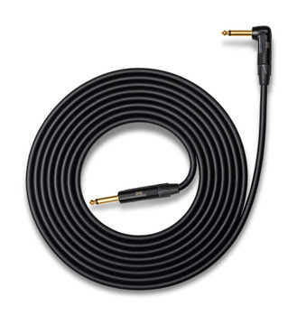 Hosa Edge Guitar Cable – Neutrik Straight to Right-Angle, 20 Foot (CGK-020R)