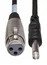 Hosa PXF-102 2' XLRF to 1/4" TS Audio Cable