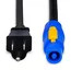 Hosa PWN210 10' PowerCON to NEMA 5-15P Power Cord