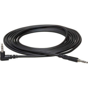 Hosa CMM-105R Stereo Interconnect Cable - 3.5mm TRS Male to Right angle 3.5mm TRS Male - 5 foot